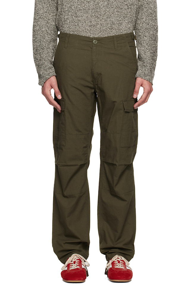 

Carhartt Work In Progress Авиационные брюки-карго цвета хаки