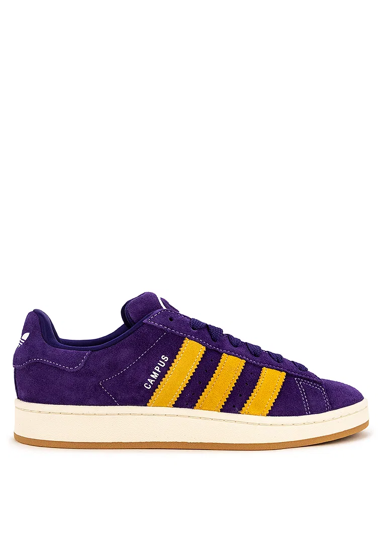 Кроссовки, Campus 00s, Adidas, белый/фиолетовый