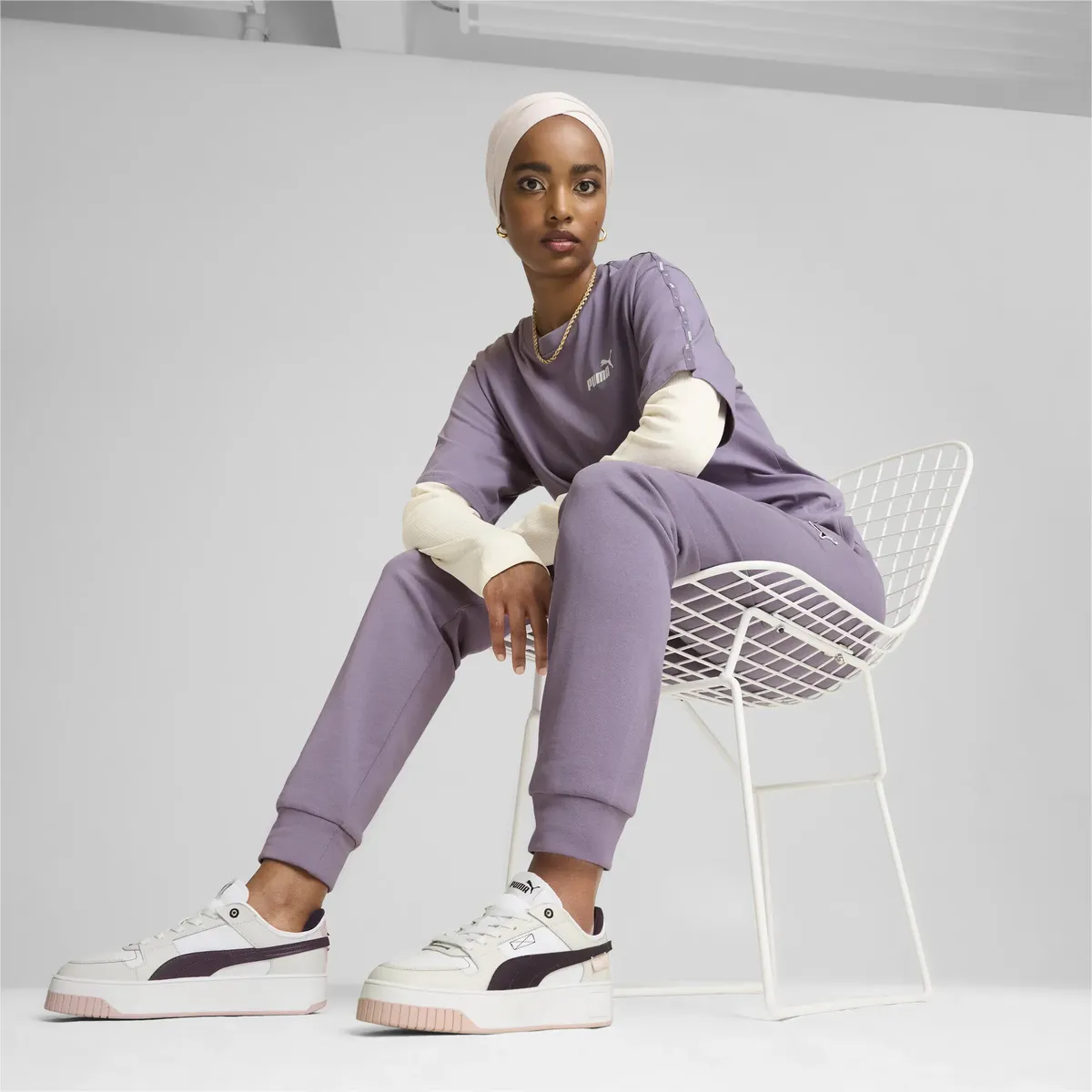 Кроссовки PUMA "Женские кроссовки Carina Street VTG", белый — фото 3