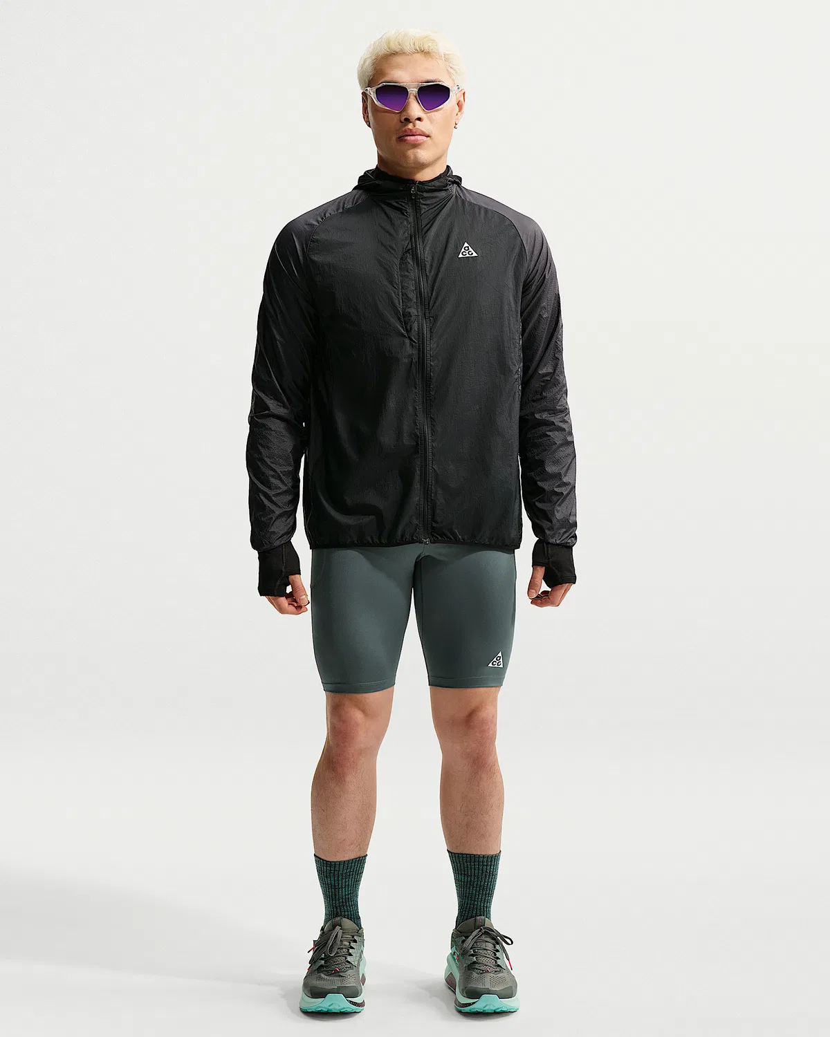 Мужская куртка с защитой от УФ Nike ACG "Aireez", Black/Black/Summit White — фото 4