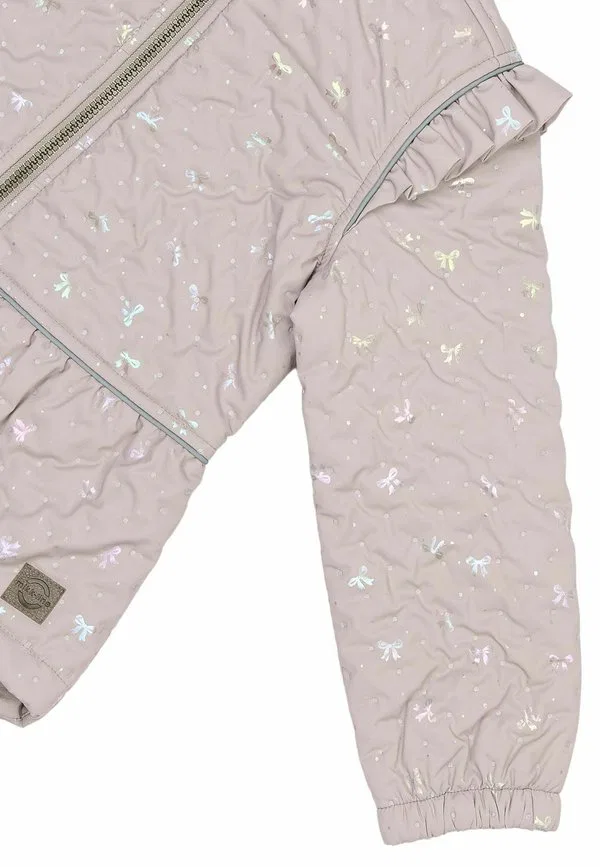 Легкая куртка с оборками Mikk-Line, Bow Foil Aop — фото 3