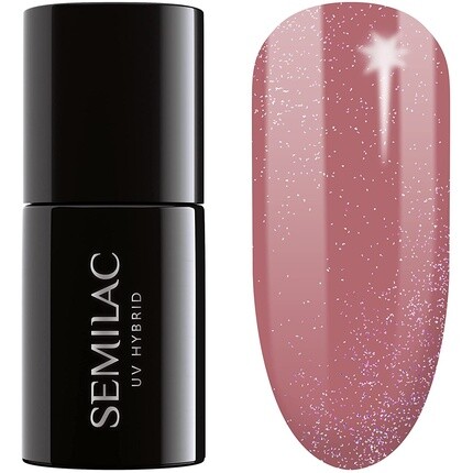 

Лак для ногтей Shimmer Dust Caramel UV 7 мл Semilac