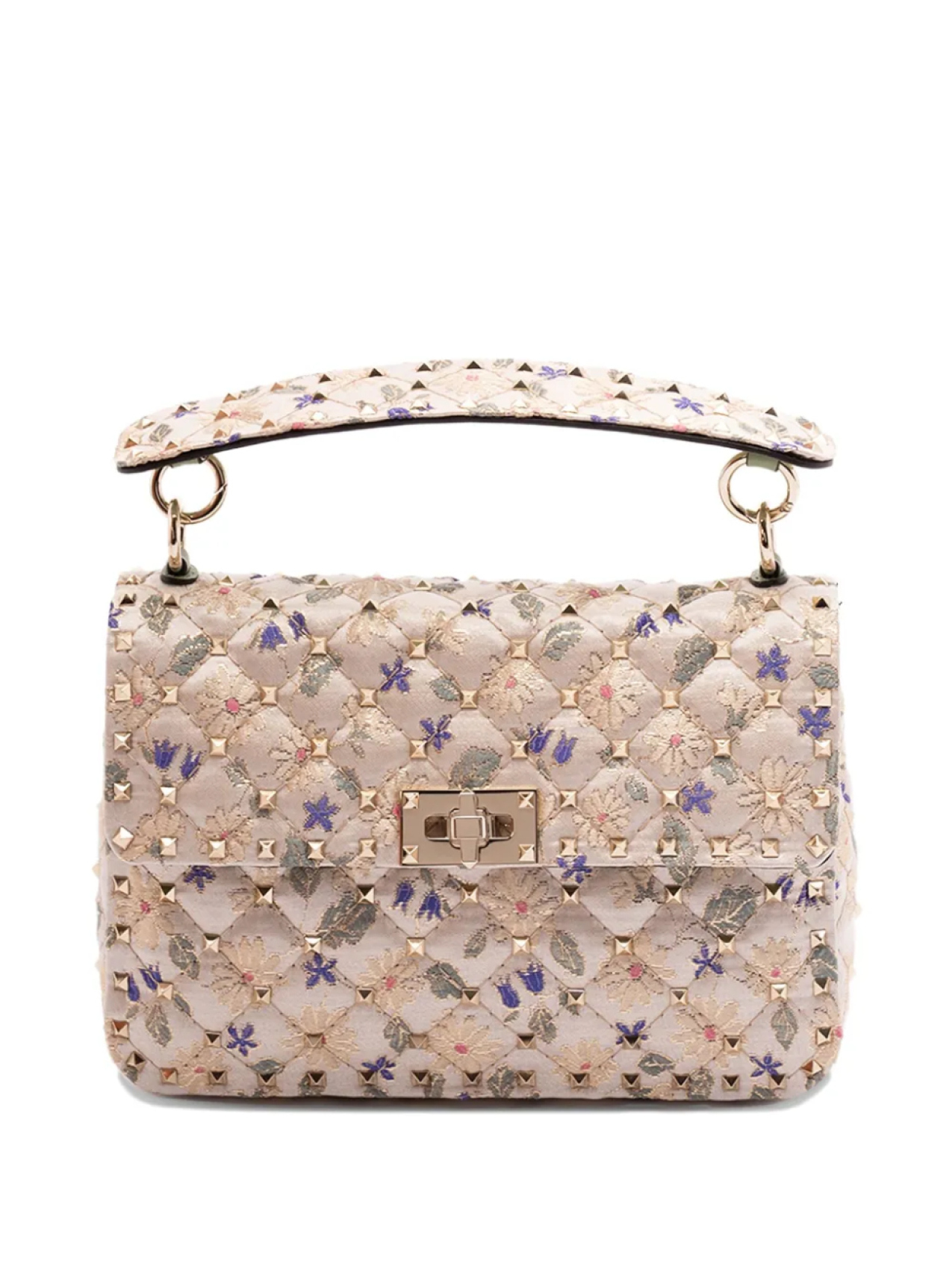 

Сумка через плечо Rockstud Spike Valentino Garavani, нейтральный