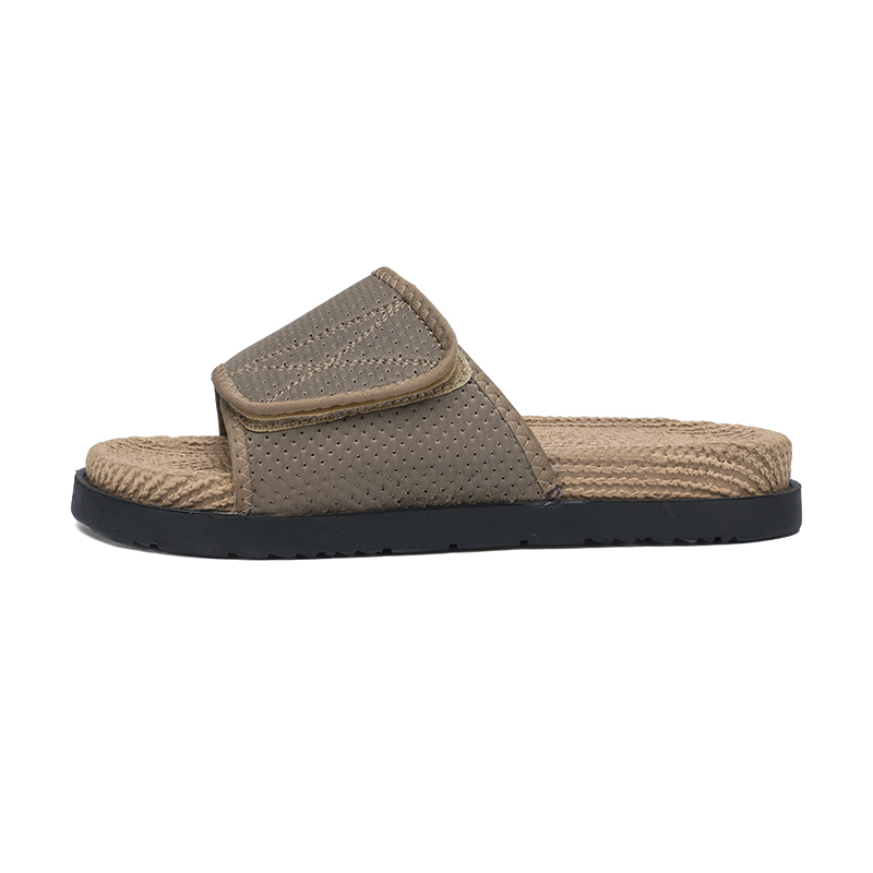 

NANJIREN Резиновые бесшумные, устойчивые к запаху и истиранию мужские шлепанцы-слипоны коричневого цвета, цвет Brown