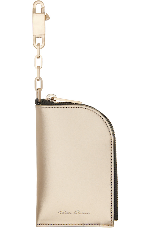 

Кошелек Hollywood hook Rick Owens, золотой