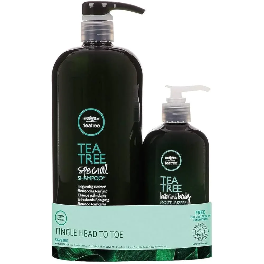 Увлажняющий шампунь Paul Mitchell Tea Tree Special для волос и тела. — фото 3