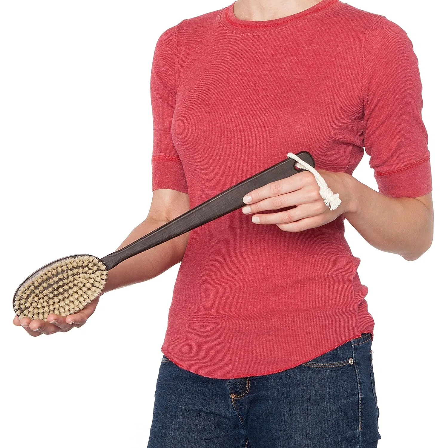Щетка для спины с темным деревом от Redecker Thermow Redecker — фото 4