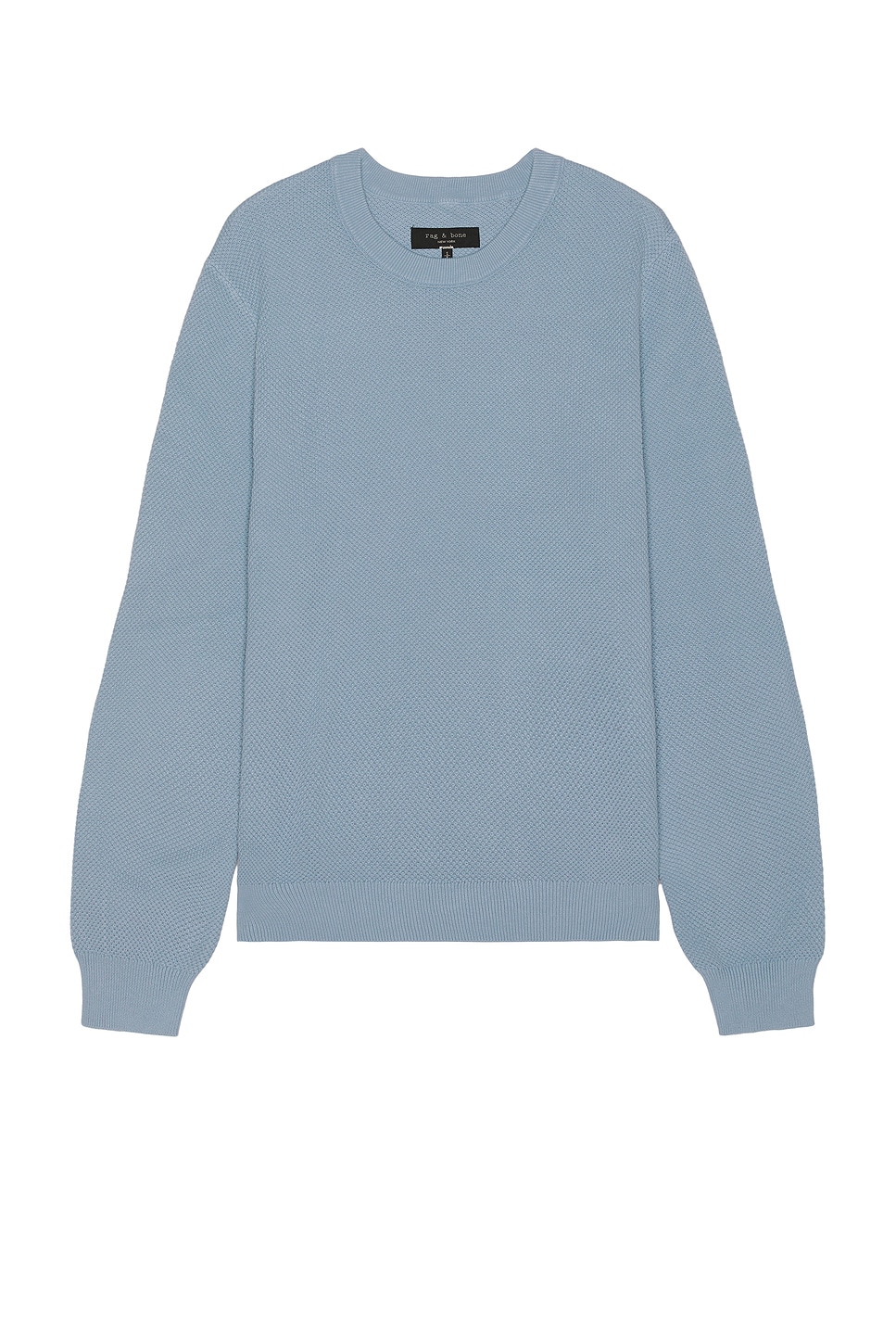 

Выстиранный свитер Dexter Crew Rag & Bone, светло-голубой