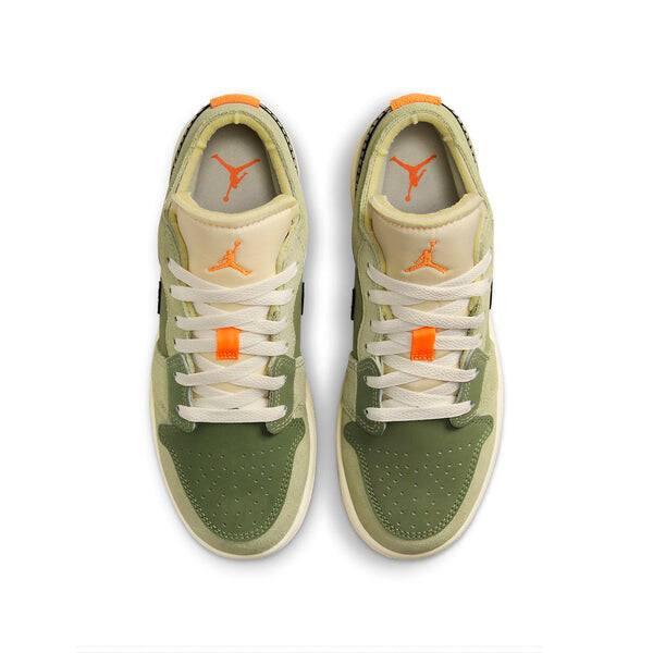 Кроссовки 1 low se craft Air Jordan, зеленый — фото 4