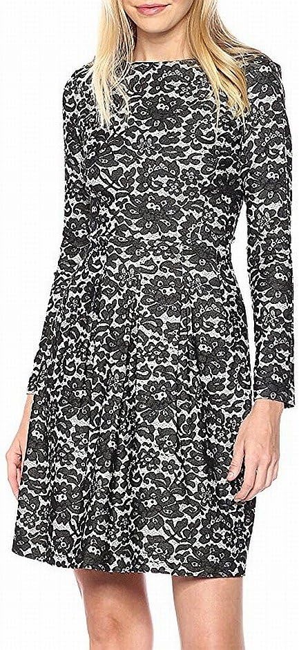 

Женское джинсовое платье Tommy Hilfiger с кружевным жаккардом и длинными рукавами, Black