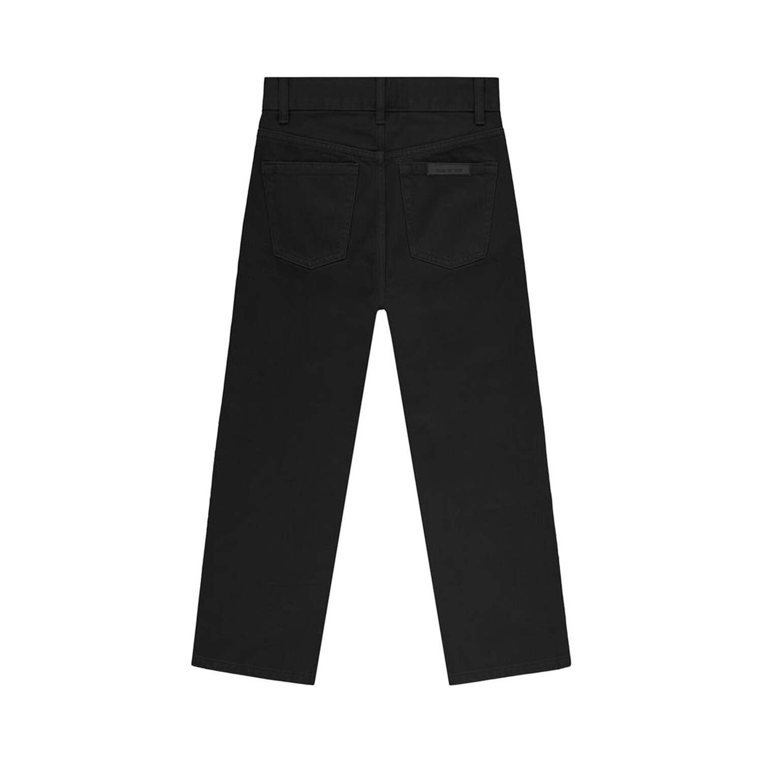Джинсы Fear of God Essentials Kids с 5 карманами, темно-черный — фото 2