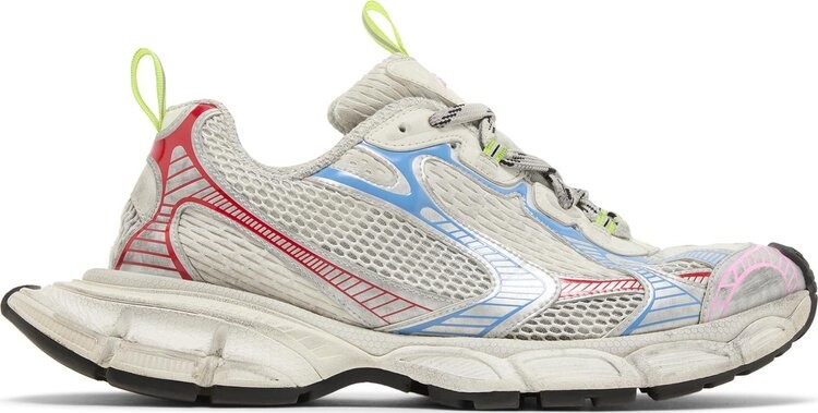 

Кроссовки Balenciaga 3XL Sneaker 'Worn-Out - White Blue Red', белый, Серый;белый, Кроссовки Balenciaga 3XL Sneaker 'Worn-Out - White Blue Red', белый