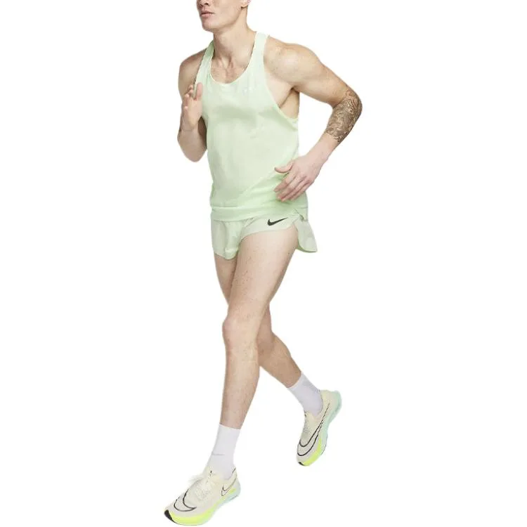 Мужские беговые шорты AeroSwift Dri-FIT Adv 2' с подкладкой Nike, Steam Green — фото 4