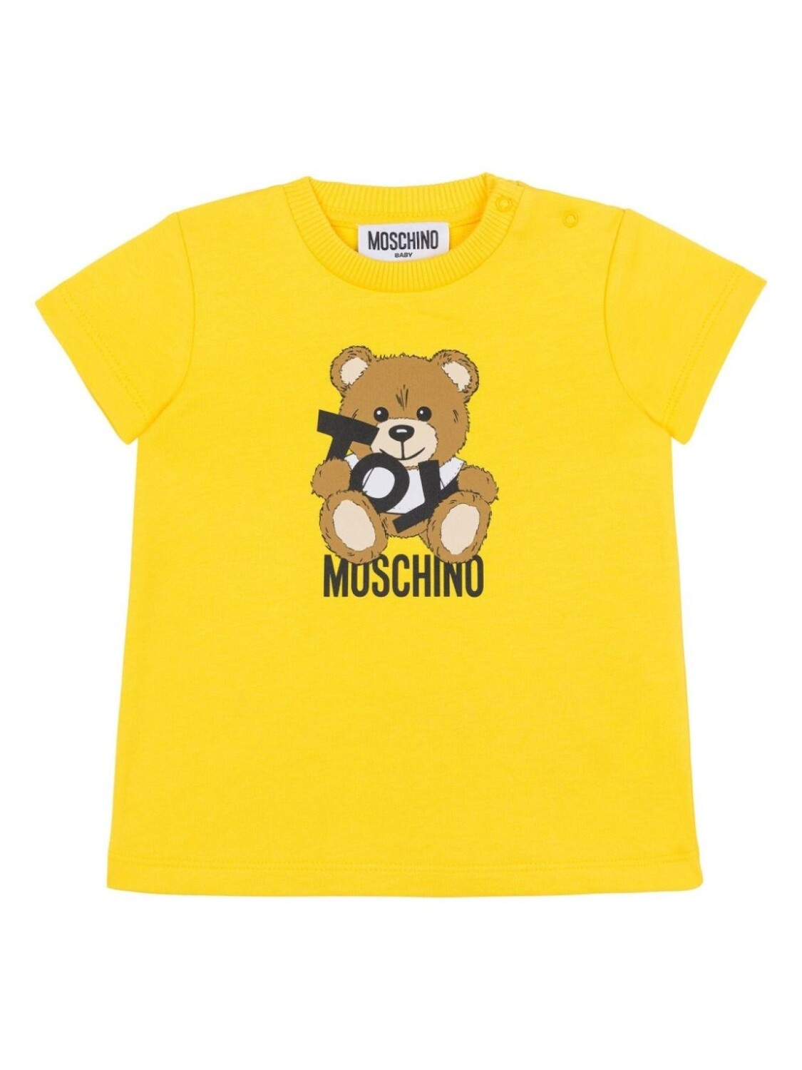 

Moschino Kids футболка Teddy Bear, желтый