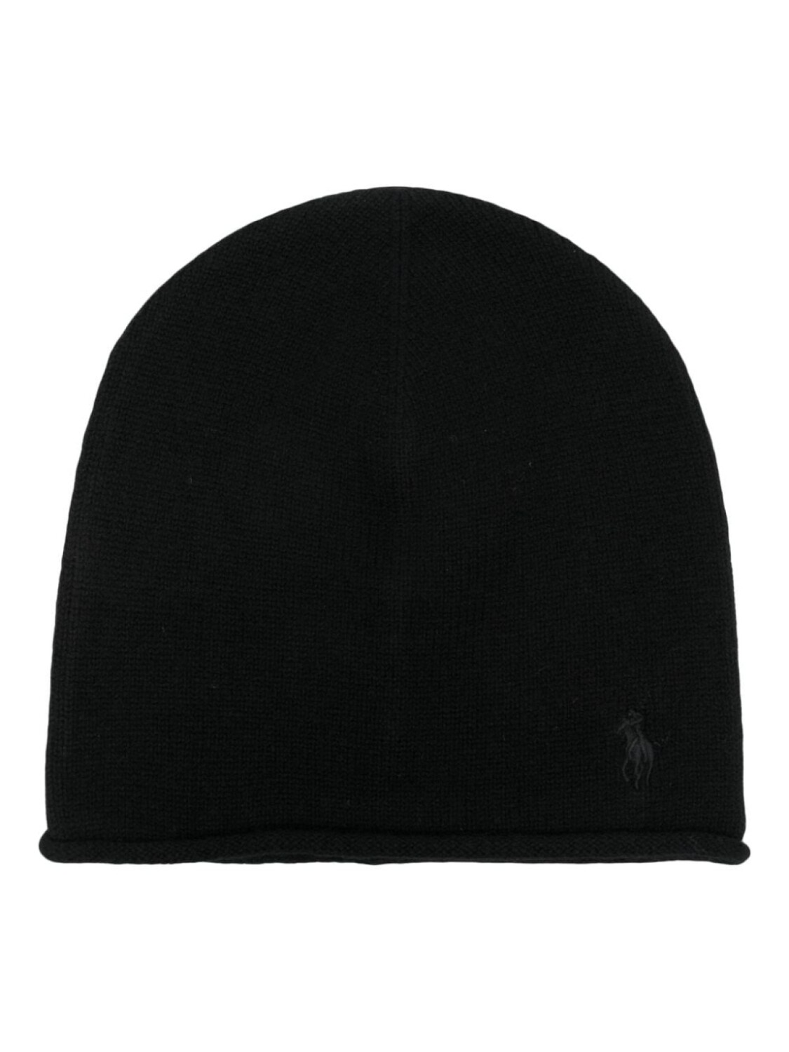 

Polo Ralph Lauren шапка бини с вышивкой Polo Pony, черный