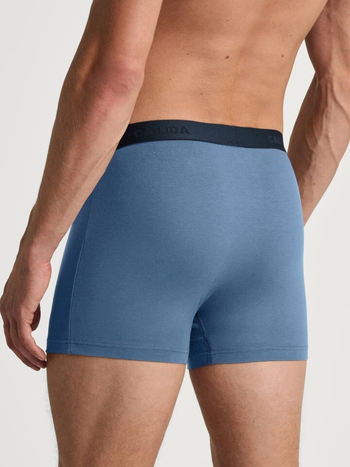 

Трусы боксеры Calida New Boxer, 3er-Pack, цвет coronet blue