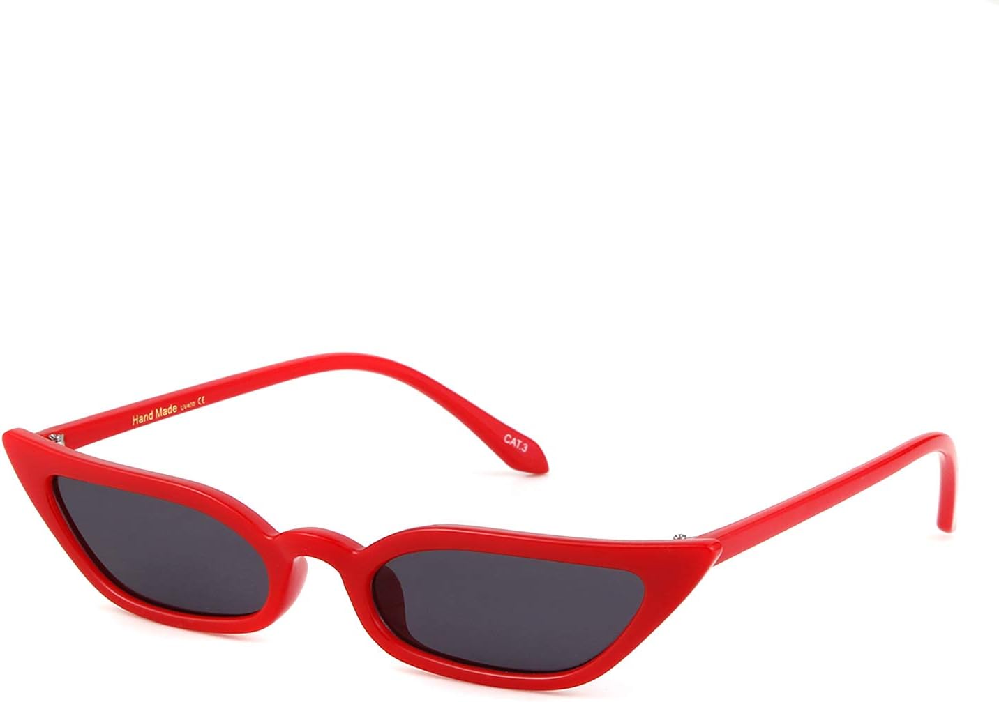 

Солнцезащитные очки ADE WU в стиле ретро «кошачий глаз» для женщин. Милые, маленькие, узкие, стройные, сексуальные, в стиле 50-х и 60-х годов. Стильные солнцезащитные очки «кошачий глаз», Red/Grey