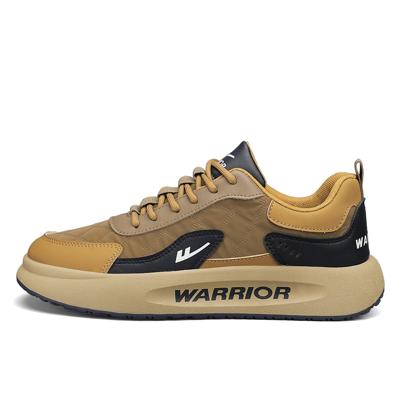 

WARRIOR Амортизирующие, износостойкие, легкие, дышащие, нескользящие, низкие повседневные туфли для мужчин, коричневого, хаки, синего цвета