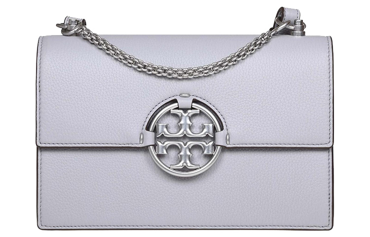 

Сумка через плечо Miller из коровьей кожи, женская, серая TORY BURCH
