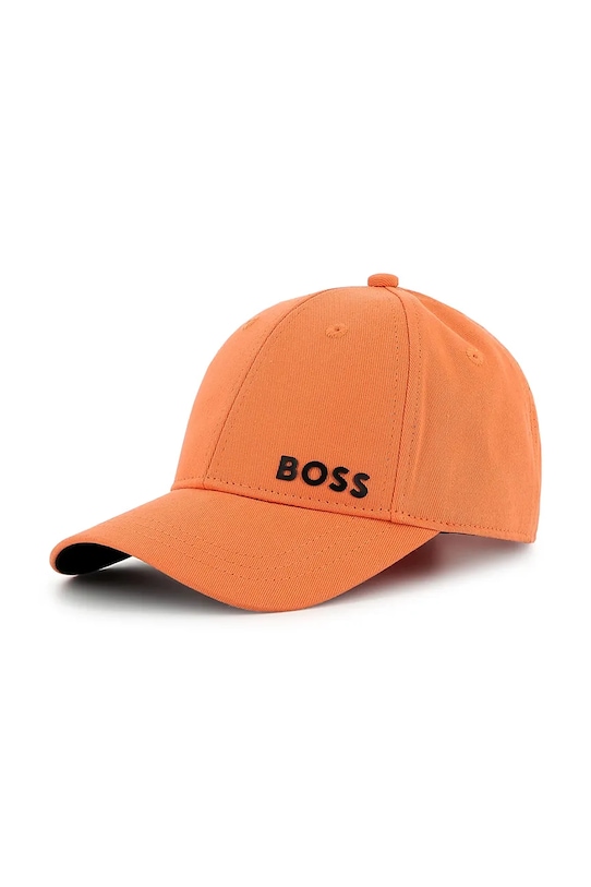 

Детская хлопковая кепка с козырьком Boss, оранжевый