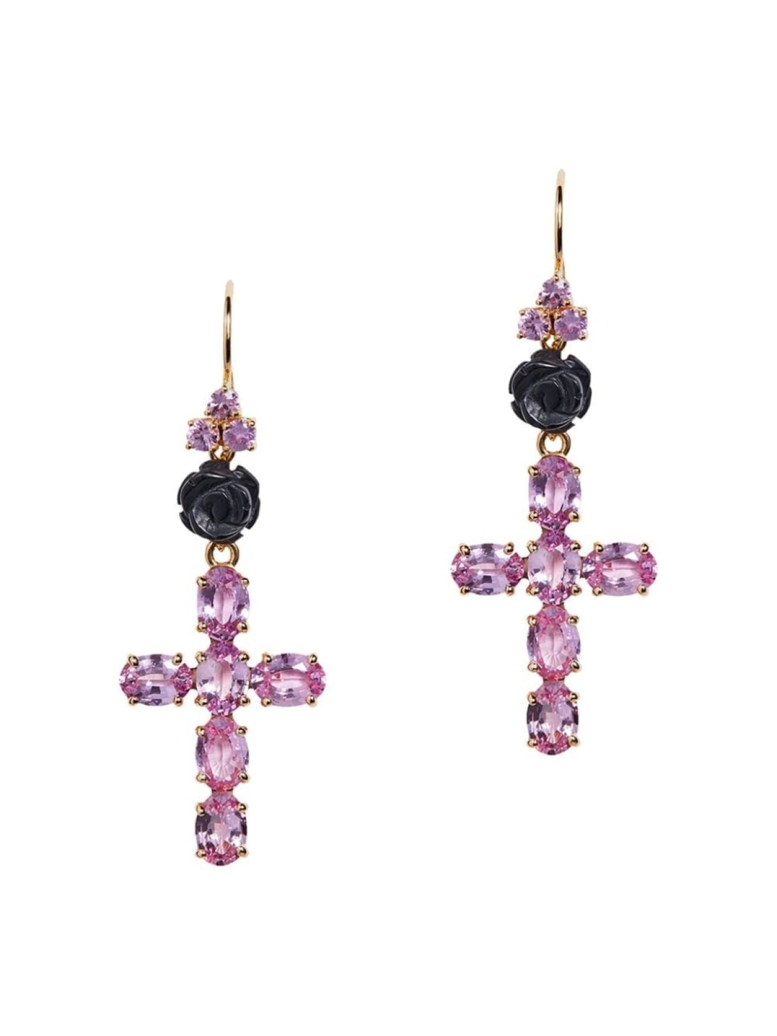 

Серьги Family в форме крестов Dolce & Gabbana, золотой