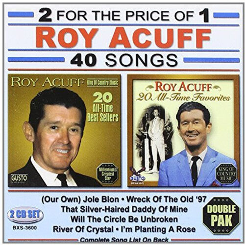 

CD диск Acuff, Roy: 40 Songs