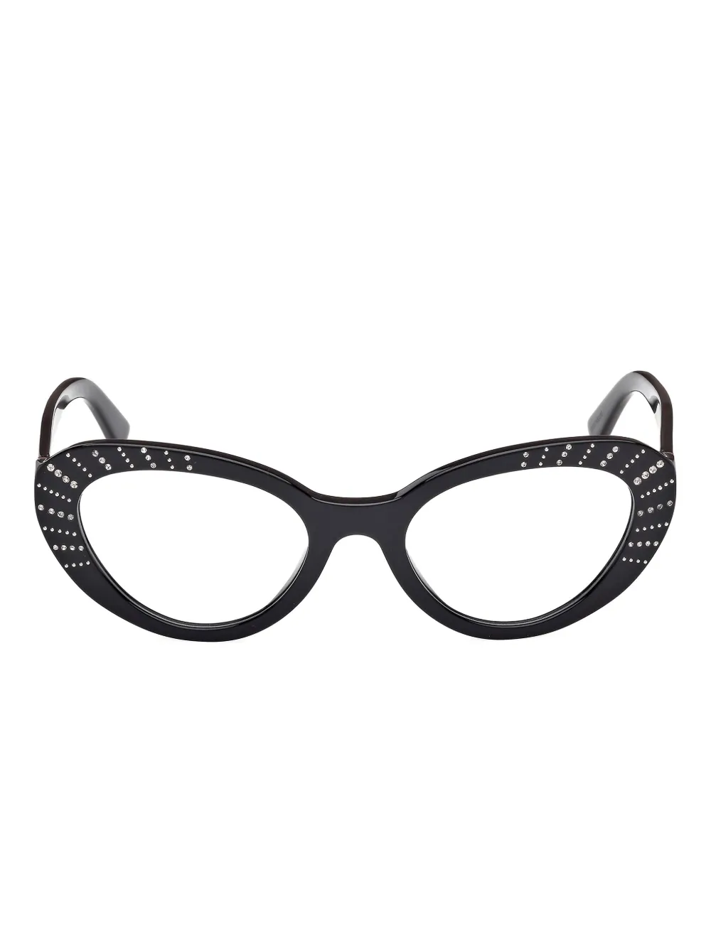 

Очки «кошачий глаз» с декором GUESS EYEWEAR, черный