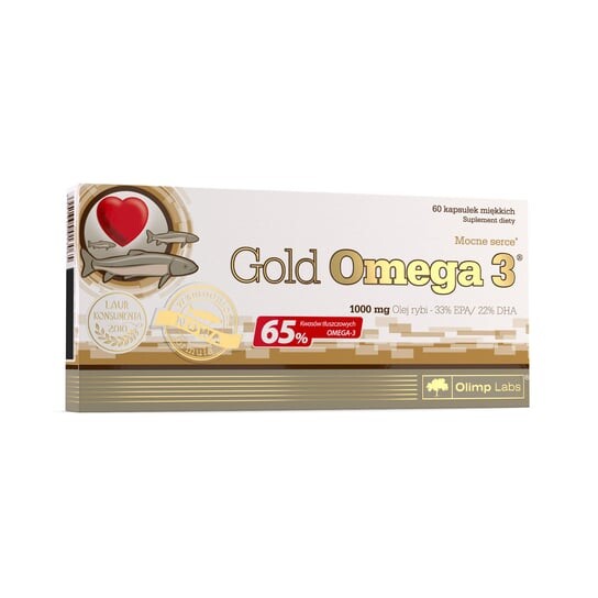 

Olimp Gold Омега 3 (65%) - 60 капсул Olimp Labs