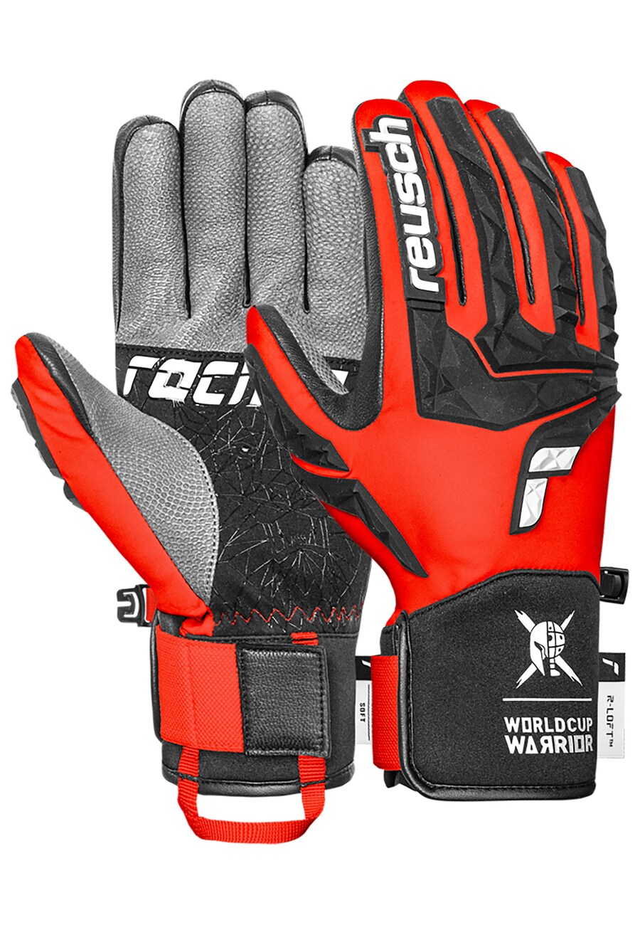 

Спортивные перчатки REUSCH Ultra, серый/красный
