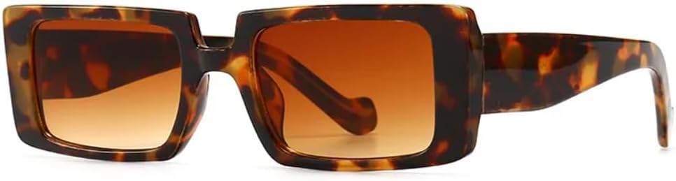 

Винтажные солнцезащитные очки для женщин и мужчин, роскошные, популярные, для путешествий, разноцветные, с защитой от УФ-излучения UV400 (леопардовый коричневый) TVTBBVV, Leopard Brown