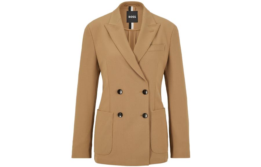 

HUGO BOSS Пальто Unisex Brown Moderate