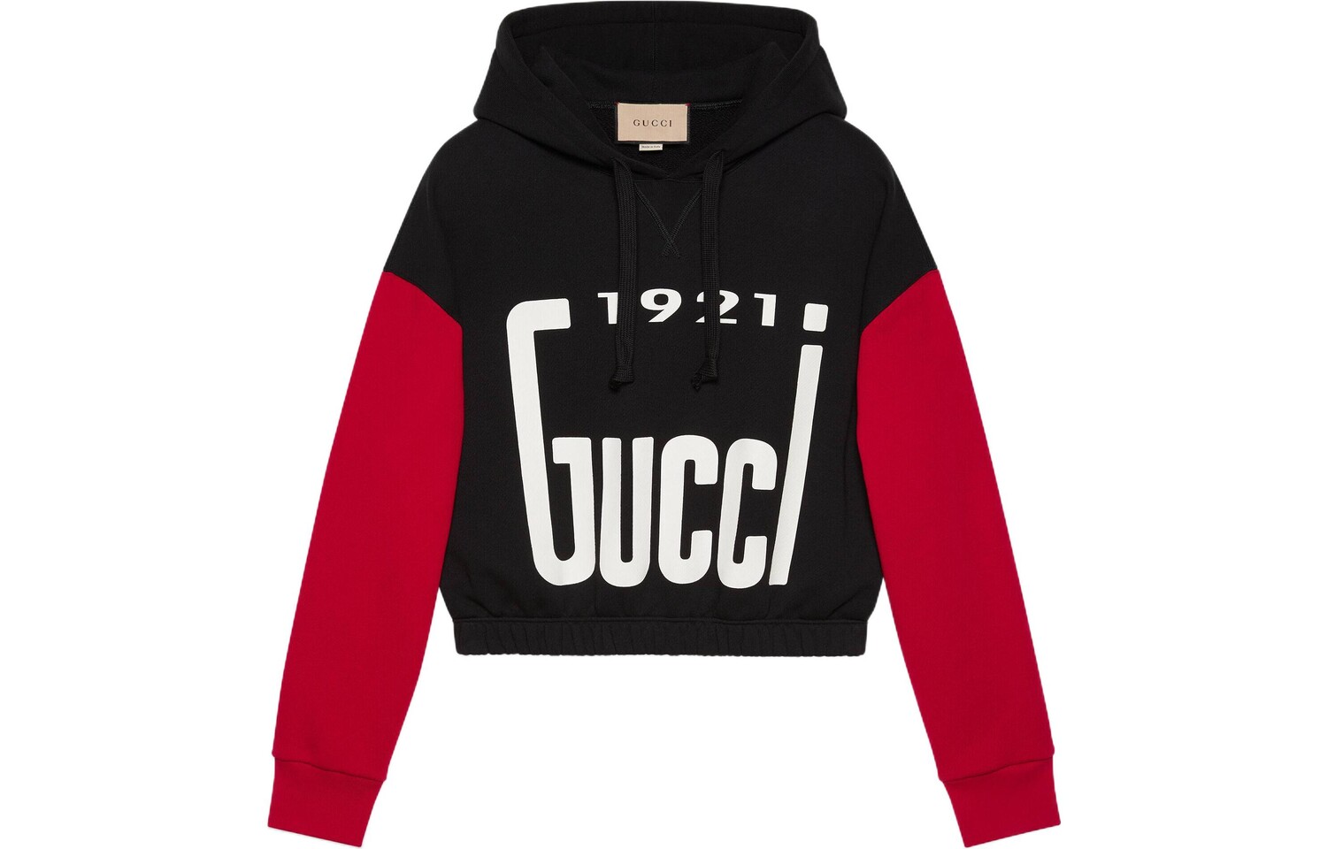 

Толстовка женская Gucci Logo-print, черный / красный / белый