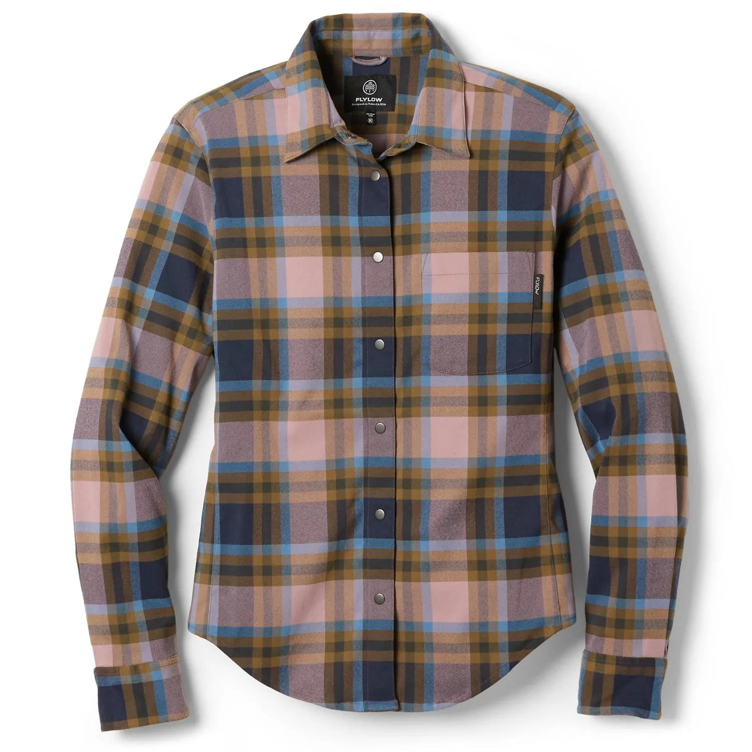 

Brigitte Tech Flannel Женская куртка Flylow, Rye