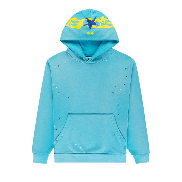 

Худи Sp5der Heavy Web Hoodie, Cyan