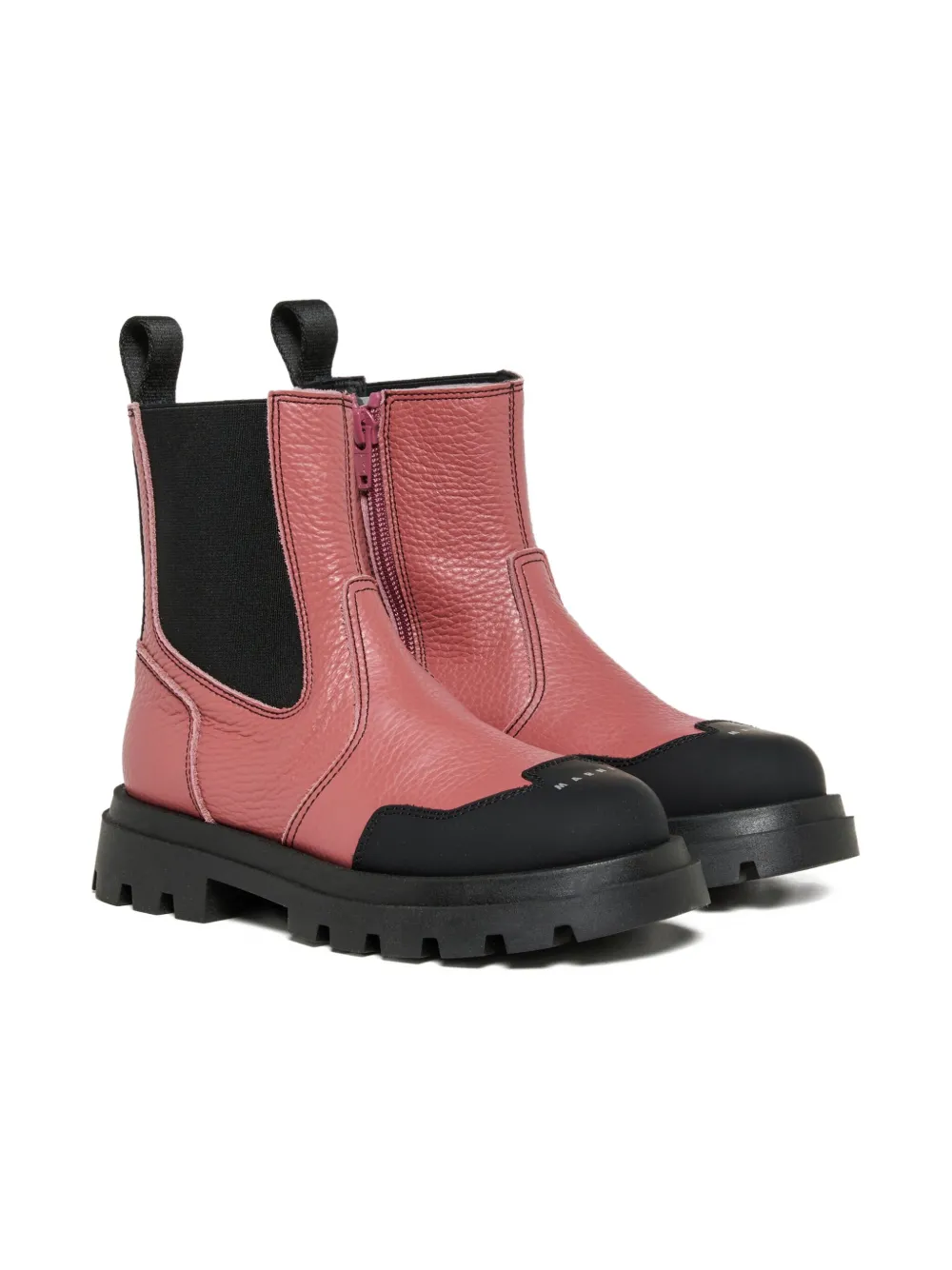 

Ботинки на молнии Marni Kids, розовый