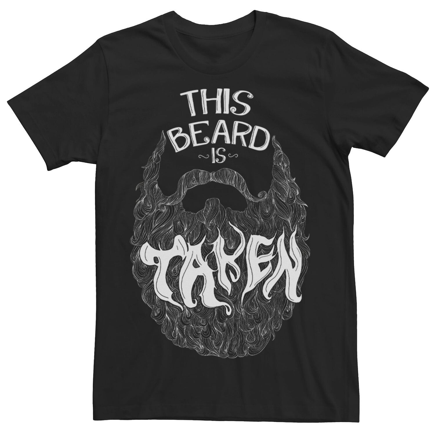 

Мужская футболка This Beard Is Taken Line Art Licensed Character