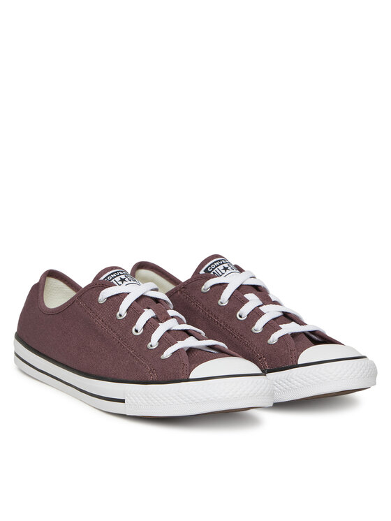 Тканевые кроссовки Chuck Taylor All Star Dainty A13800C Converse, коричневый — фото 2