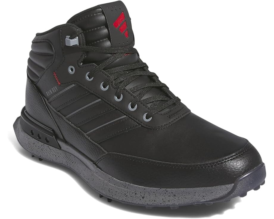 Кроссовки adidas S2G RAIN.RDY Golf Shoes, цвет Core Black/Iron Metallic/Better Scarlet