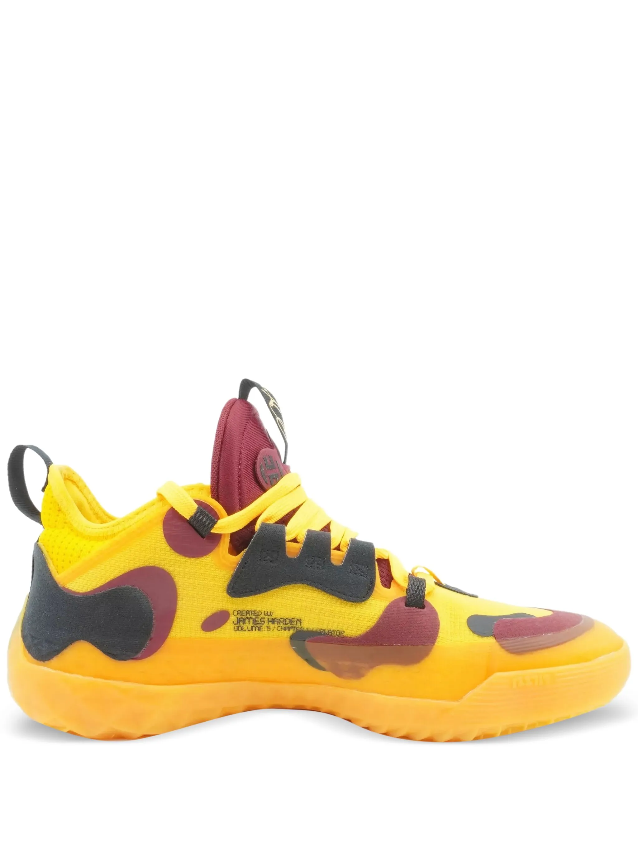 

Кроссовки Harden Vol. 5 Futurenatural Adidas, желтый