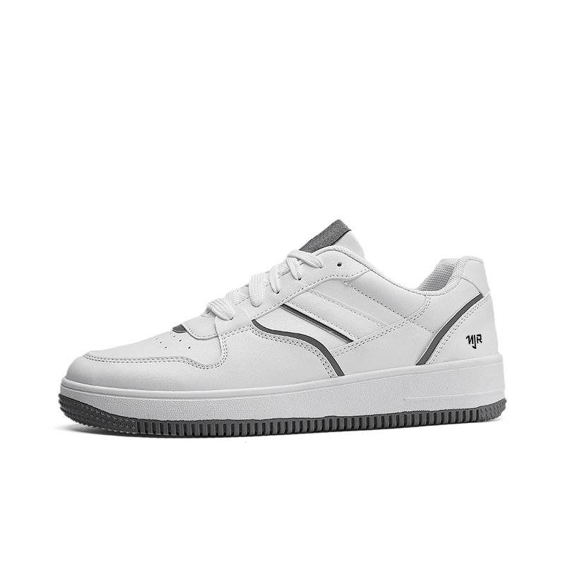 

NANJIREN Мужские скейтерские кроссовки лоу-топ серые, цвет Gray