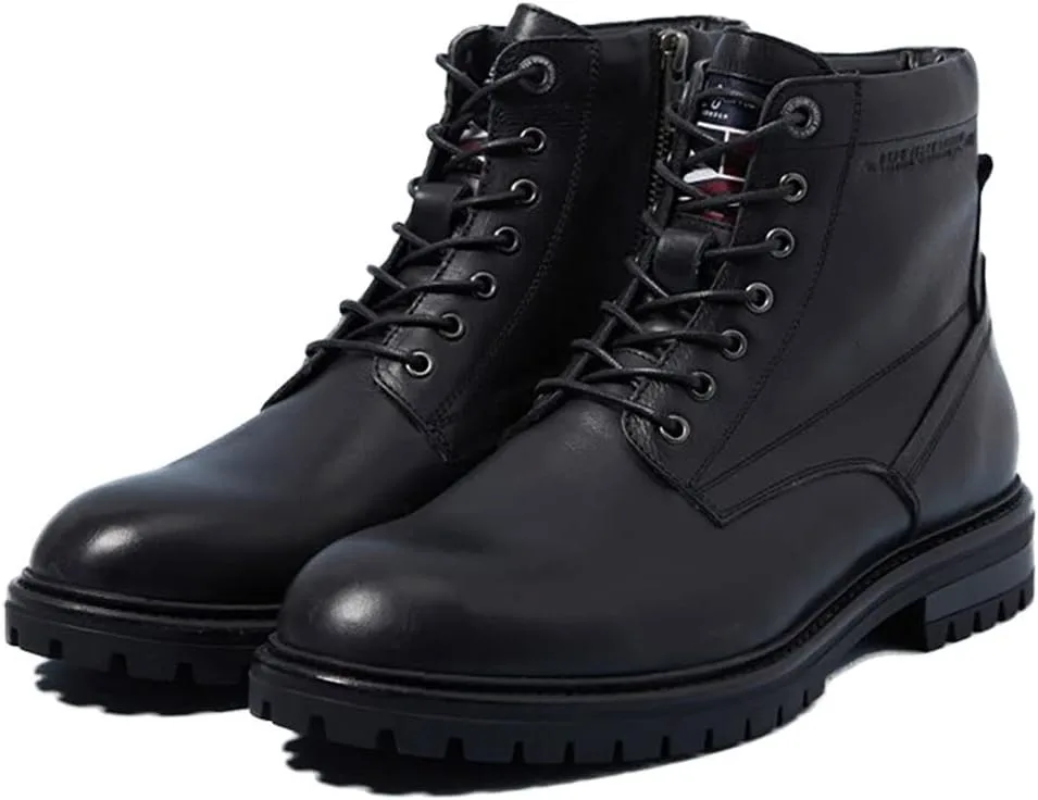 Мужские ботинки Pepe Jeans Ned Boot Lth Fashion Boot, черный — фото 2