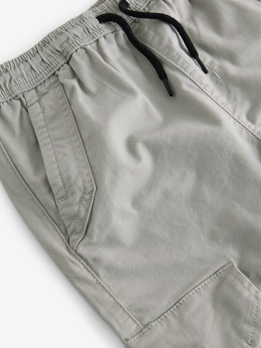 Тканевые брюки Next Tapered Pants, серый — фото 4