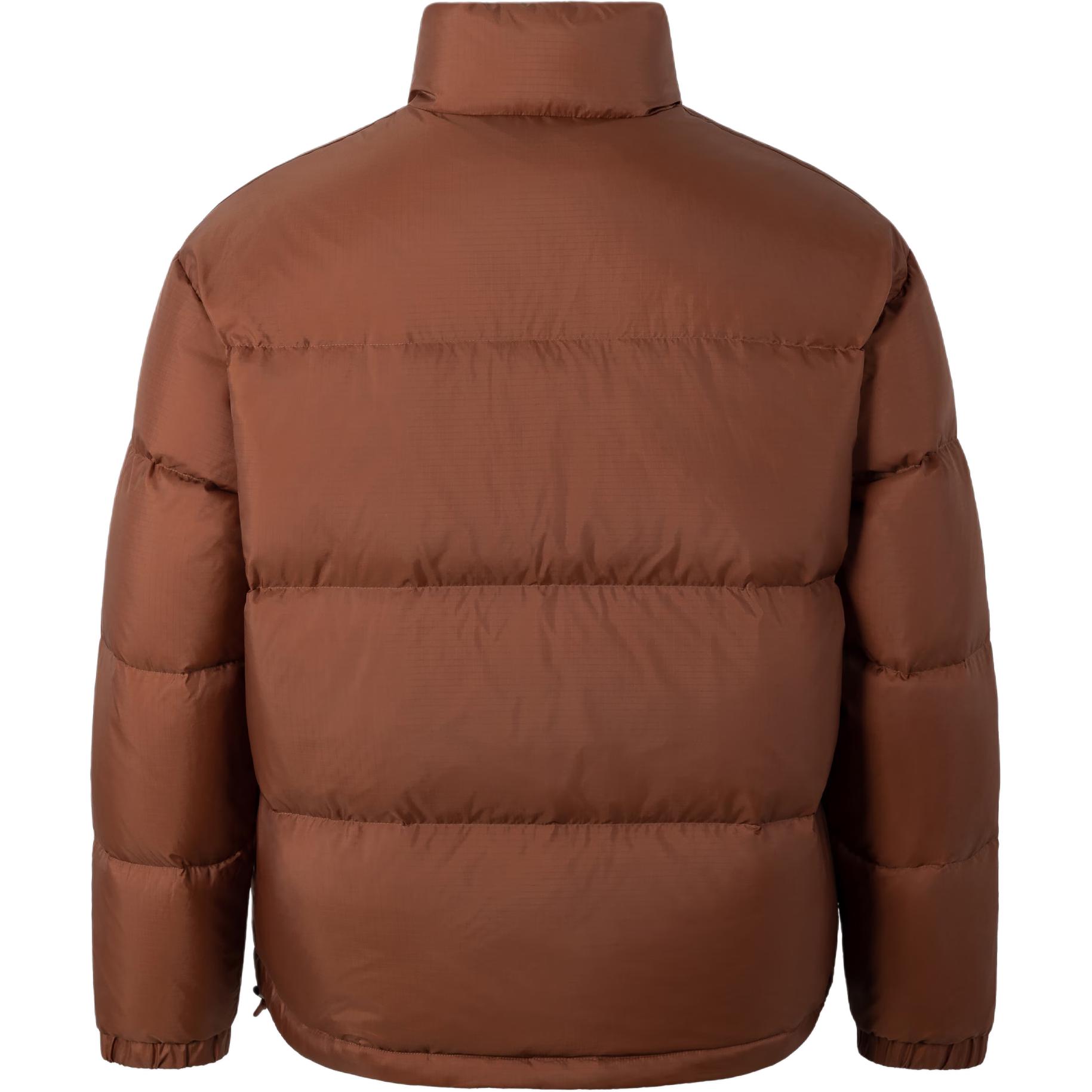 Adidas Originals Пуховик унисекс тёмно-коричневый, Dark Brown — фото 4