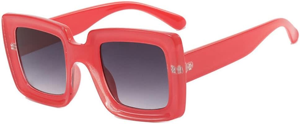 

Солнцезащитные очки в стиле панк для женщин и мужчин, разноцветные солнцезащитные очки в стиле стимпанк, цветные, с защитой от УФ-излучения UV400 LANGSER, Orangered-gray