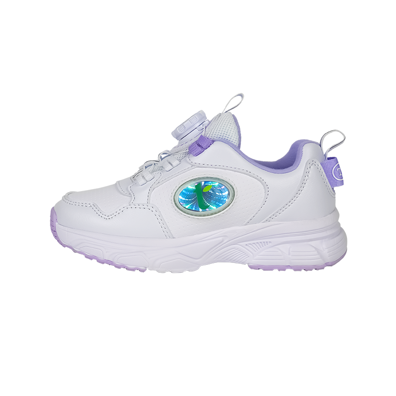 

Низкие детские кроссовки для бега Toppo, белый/фиолетовый