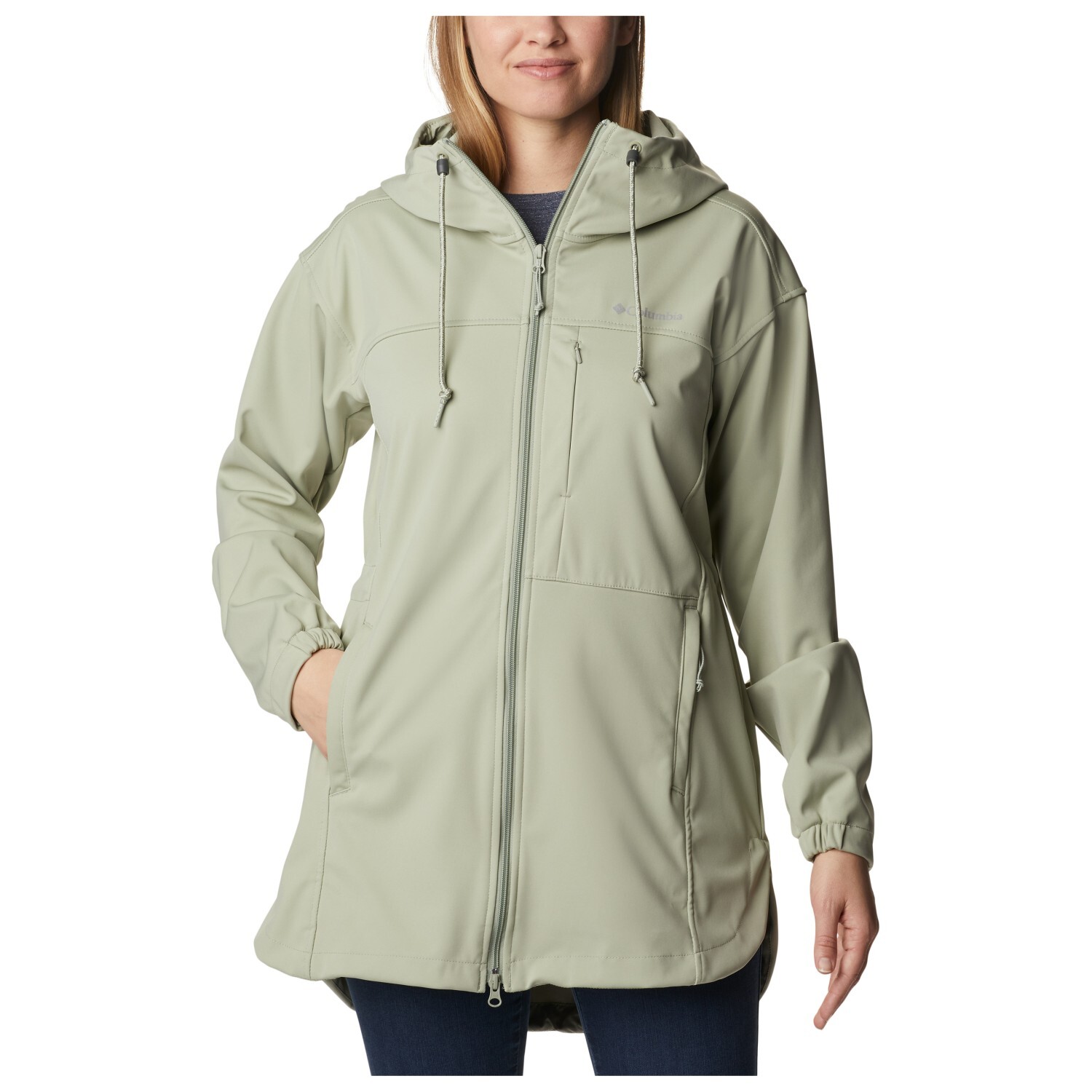 

Куртка из софтшелла Columbia Women's Flora Park Softshell, цвет Safari