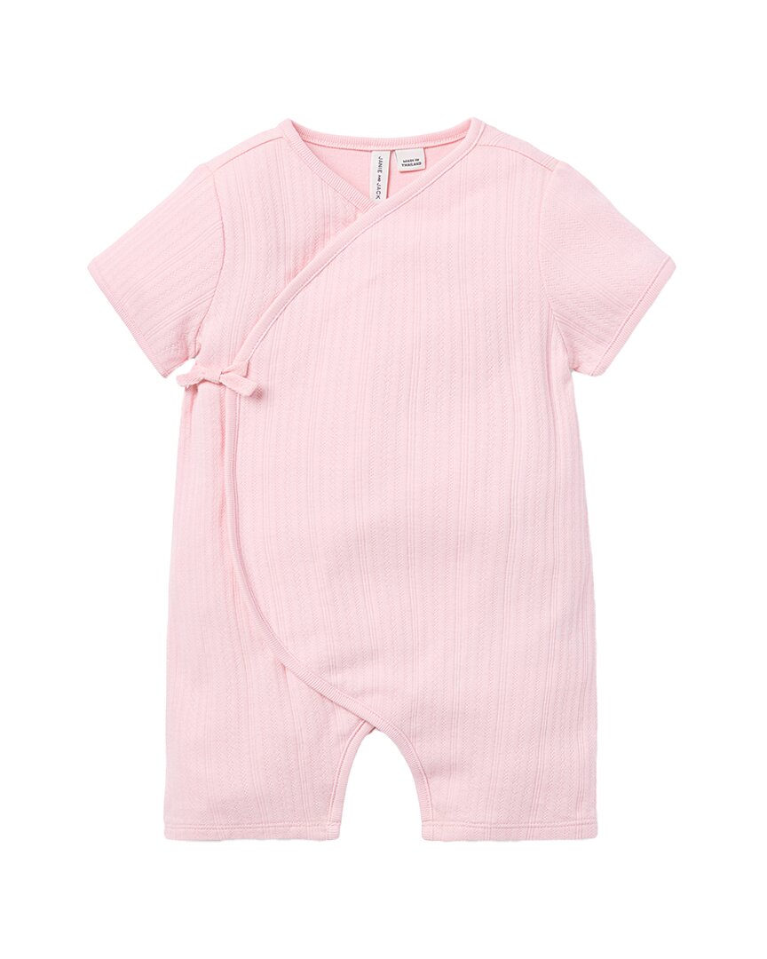 

Кимоно-комбинезон Janie and Jack Pointelle, розовый