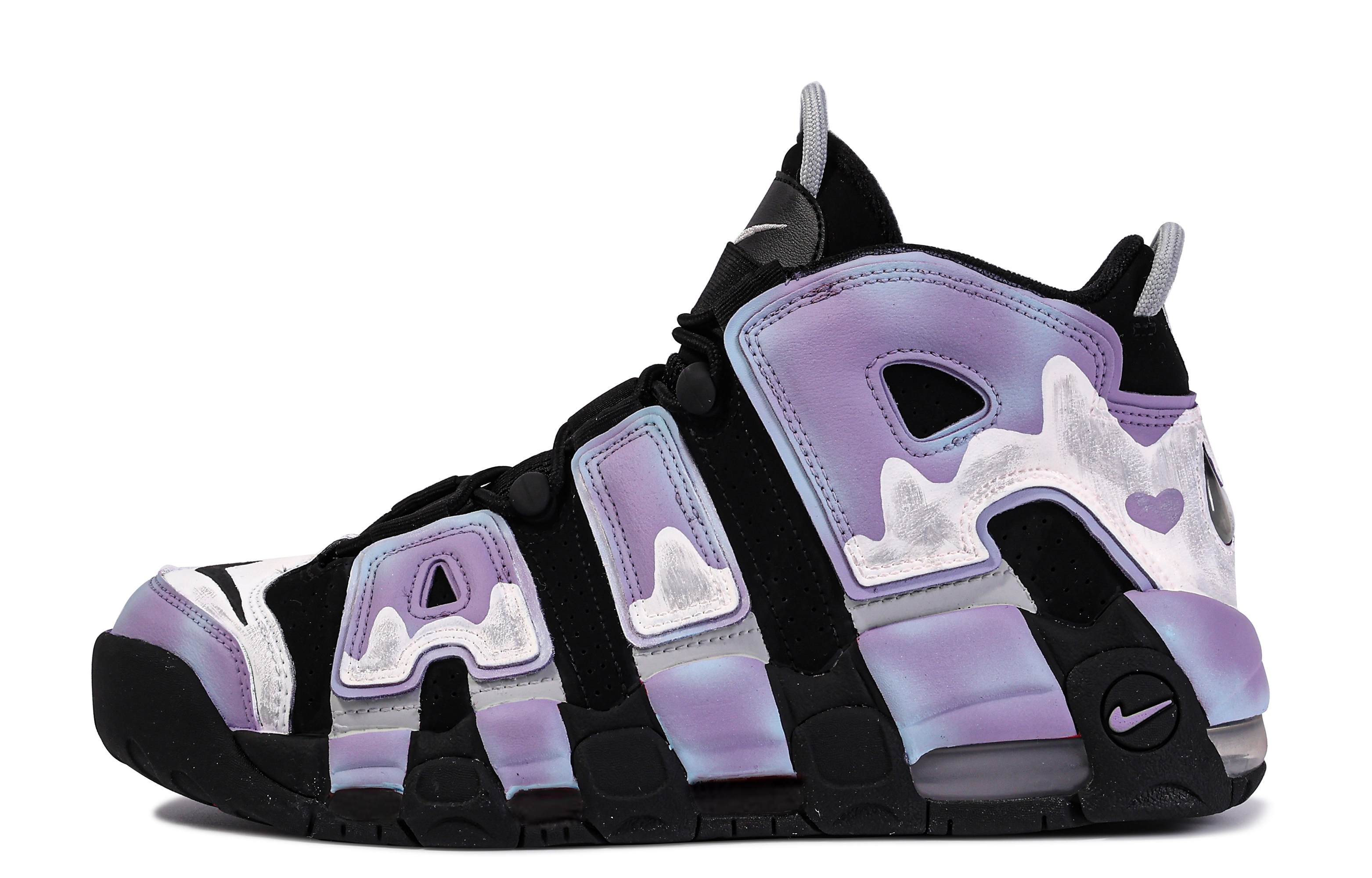 

Винтажные женские баскетбольные кроссовки Nike Air More Uptempo, фиолетовый