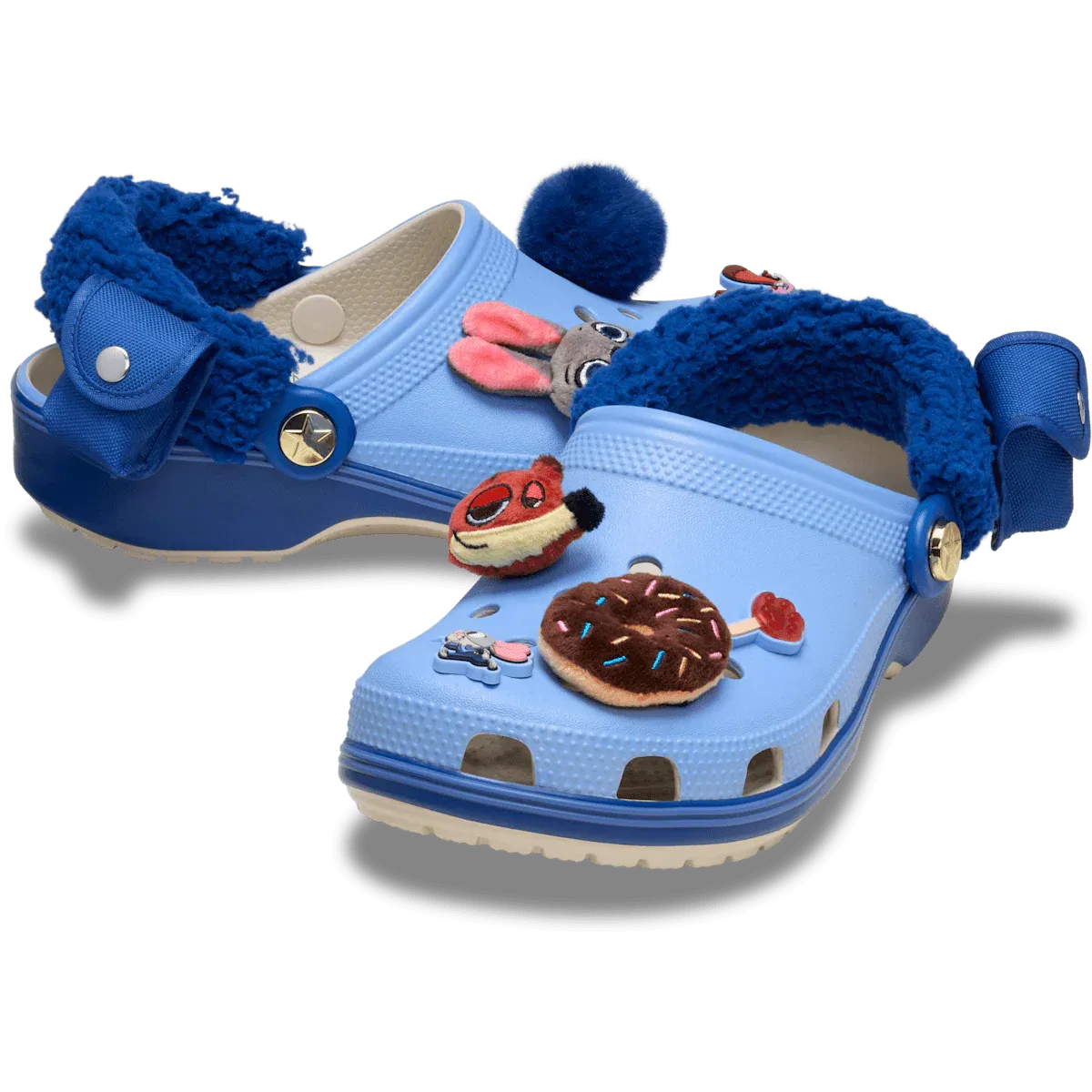 Классические сабо из мультфильма «Зверополис 2» от Disney Crocs, Multi — фото 2