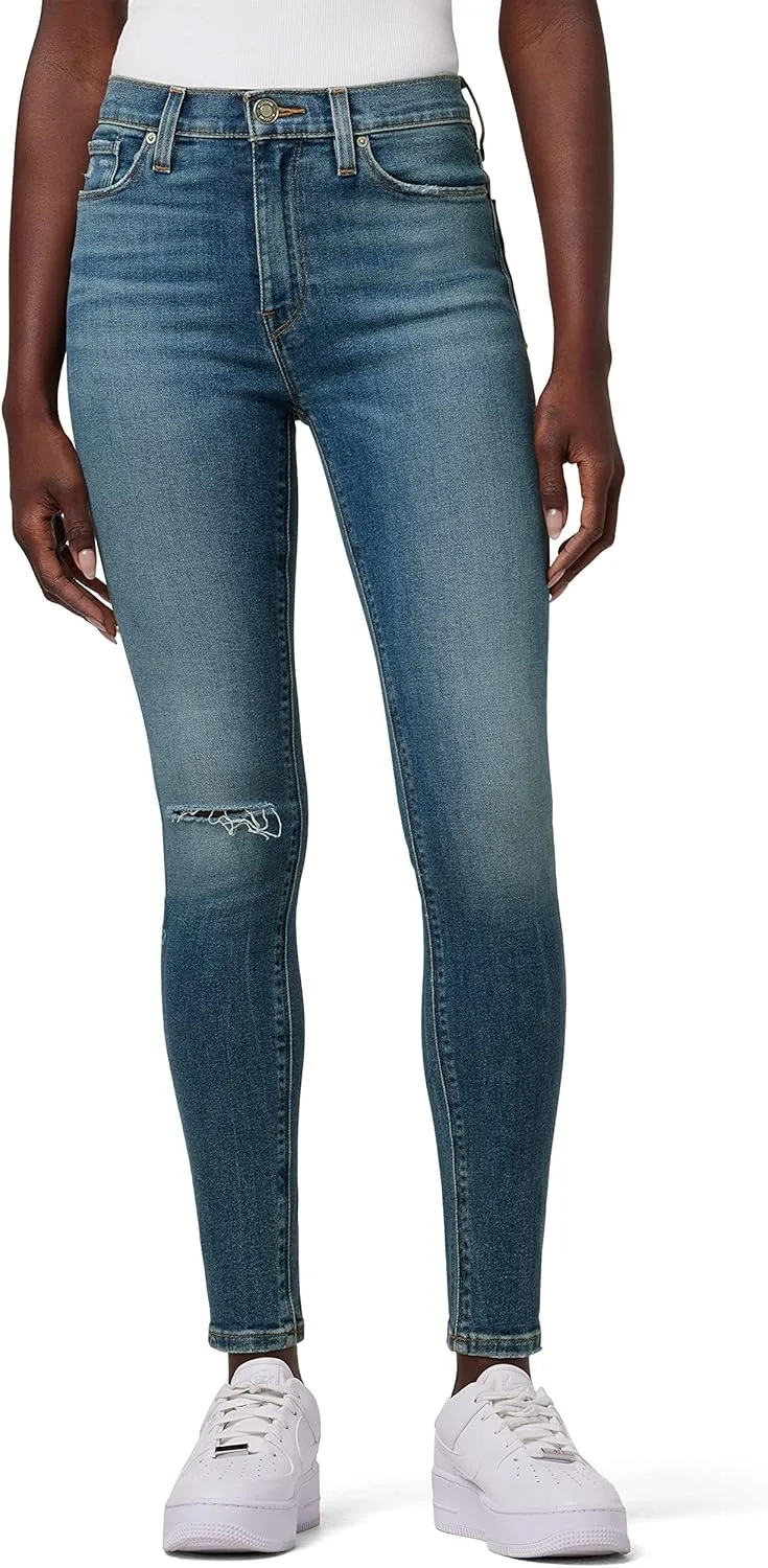 

Hudson Womens Barbara High Rise Super Skinny Ankle Jean